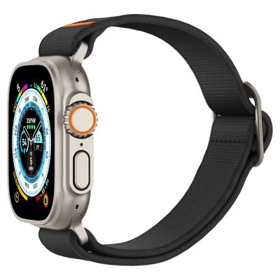 9. Spigen Fit Lite Ultra Armband für Apple Watch 4/5/6/7/8/9/SE/Ultra (42/44/45/49 mm) – Schwarz