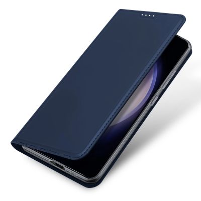 4. Dux Ducis Skin Pro Hülle für Samsung S24+ mit Klappe - Blau