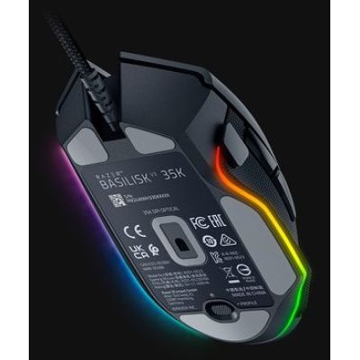 3. Razer Basilisk V3 35K Gaming-Maus, rechte Seite, optisch, 35000 DPI