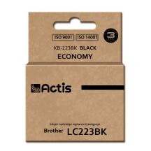 Actis KB-223Bk Tinte (ersetzt Brother LC223BK; Standard; 16 ml; schwarz)