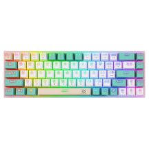 Defender VEXX GK-084 Kabelgebundene mechanische Gaming-Tastatur mit Hintergrundbeleuchtung, Outemu Rot
