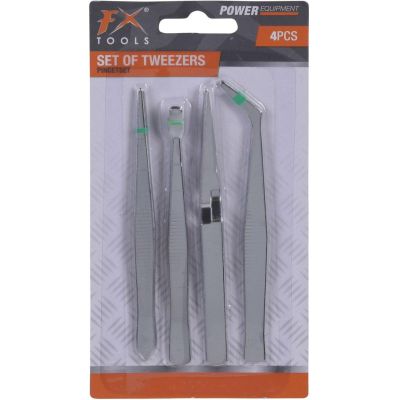 6. Pinzettenset 4-teilig FX Tools