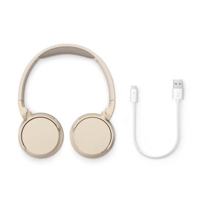 12. Philips TAH3209BG/00 Kopfhörer/Headset Kabelloses Kopfbügel-Headset Anrufe/Musik Bluetooth Beige