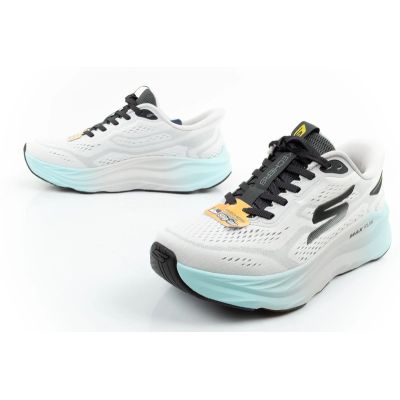 8. Skechers Herren Max Run Sneaker, weiß, zum Hineinschlüpfen