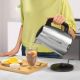 4. Braun PurShine WK102AI-WK1500BK Wasserkocher 1,7 l 2200 W Schwarz, Edelstahl
