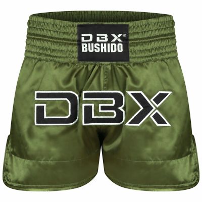 7. Herren-Thaishorts ARMY GREEN V1 COMBATWEAR | DBX Bushido