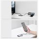 18. Baseus Metal Gleam 4in1 Multifunktions-HUB USB Typ C - USB Typ C Stromversorgung 100 W / HDMI 4K 30 Hz / 1x USB 3.2 Gen 1 / 1x USB 2.0 (CAHUB-CY0G)