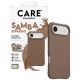 4. CARE by PanzerGlass Modische Samba MagSafe Hülle für iPhone Air - Braun