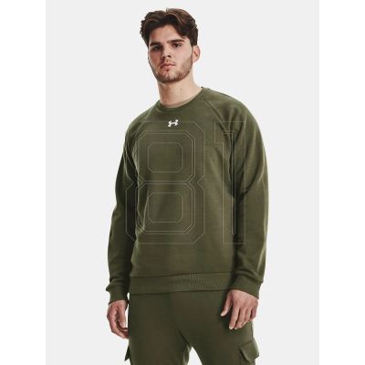 3. Under Armour Fleece Crew M 1379755-390 Sweatshirt