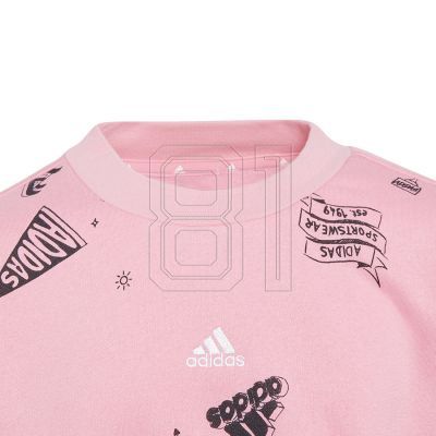 6. Adidas Bluv Q3 Sweat Jr IA1576 Sweatshirt
