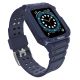 Schutzarmband für Apple Watch 42/44/45 mm Panzergehäuse-Armband - Blau