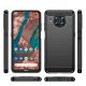 8. Carbon Case Flexible Hülle für Nokia X100 schwarz