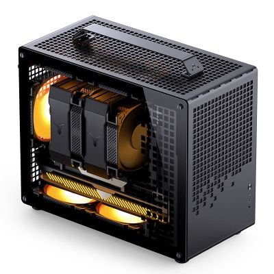 12. Jonsplus MATX Gehäusehalter Case Z20 - schwarz