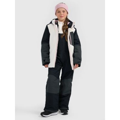 3. Snowboardjacke für Mädchen mit 10000er Membran, Größe 4F 4FJRAW25TTJAF1060-11S