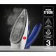 16. ELDOM DA50 900W Reisebügeleisen, blau, zum Trockenbügeln, mit Dampf 15 g/min, Dampf Boost 70 g/min