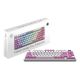 5. MSI FORGE GK600 TKL Kabellose Gaming-Tastatur Violett USB + Bluetooth QWERTZ Spanisch Pink, Lila, Weiß