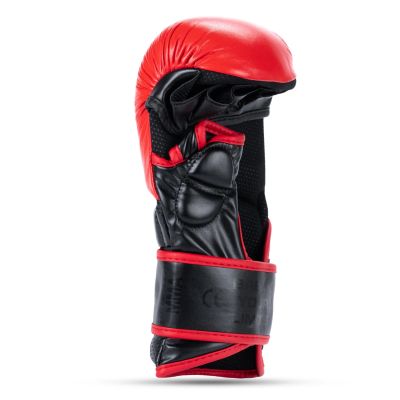 5. MMA Sparring Handschuhe M - Warrior Red - LegacySeries