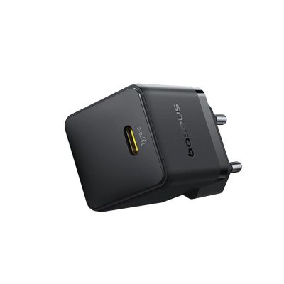5. Baseus Palm 30W Wandladegerät mit 60W USB-C Kabel (1 m) – Schwarz
