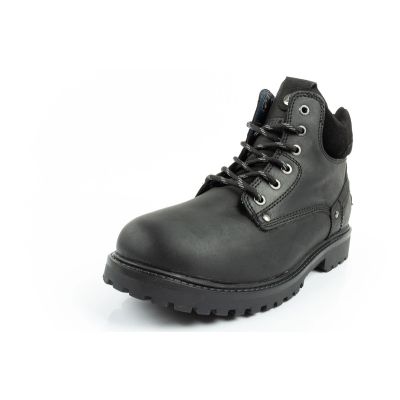 3. Wrangler Yuma Herrenstiefel Chelsea Boots Elegantes Leder Schwarz