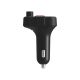 5. SAVIO TR-15 FM-Transmitter mit Display, Bluetooth und PD-Ladegerät USB-C USB-A Quick Charge, Bass Boost