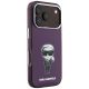 4. Karl Lagerfeld IML Ikonik Sketch Print MagSafe Hülle für iPhone 18 Pro / 17 Pro – burgunderfarben