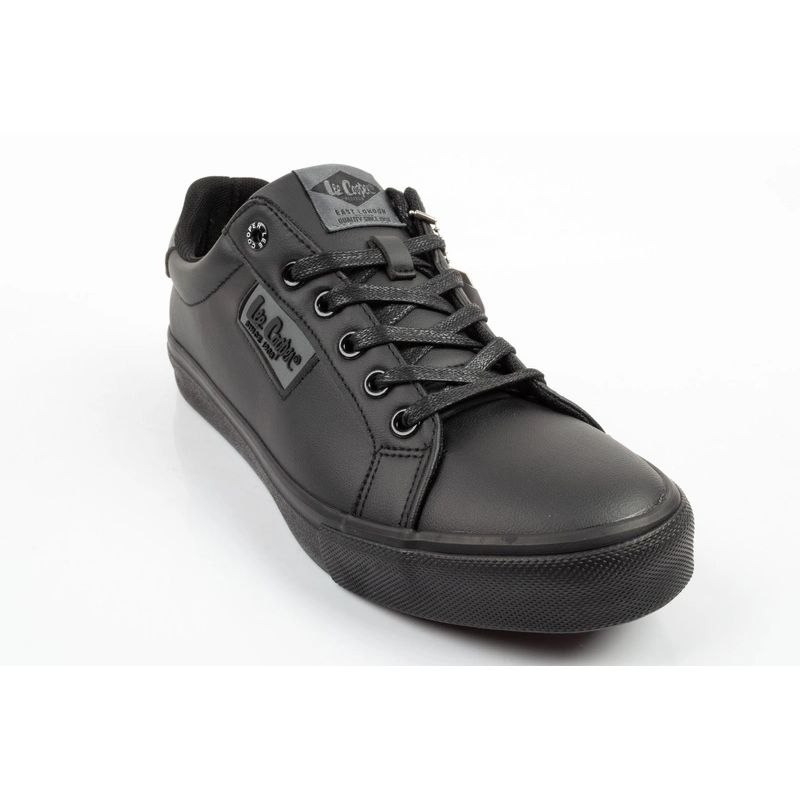 2. Lee Cooper Herren-Sportschuhe, modische Sneaker in Schwarz, bequem