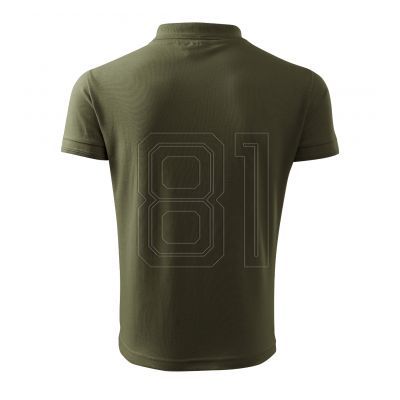 4. Malfini Pique Polo Free M MLI-F0369 Poloshirt (Militär)
