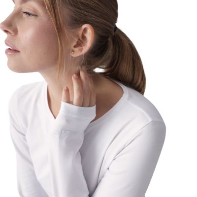 15. Langarm-T-Shirt 4F F376 W 4FWMM00TLONF376 10S