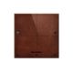 Grenton Touchpanel / 4 Touchfelder / TF-Bus / dunkle Front aus Naturleder