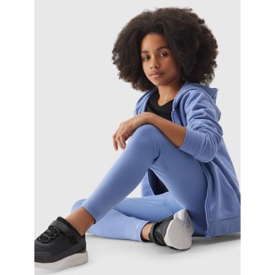 2. Elastische Baumwollleggings für Mädchen 4F Junior