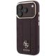 2. Guess Stripe Peony 4G Logo MagSafe Hülle für iPhone 18 Pro Max / 17 Pro Max - Burgunderrot