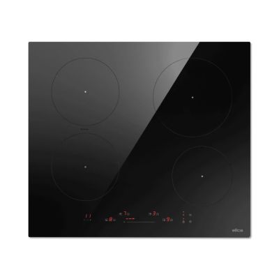 Induktionskochfeld ELICA Primis 604 Plus BL PRF0199861, 60 cm, 4 Kochzonen, schwarzes Glas