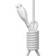 2. Joyroom S-A59 Vibrant Series 3A USB-A - Lightning Kabel 1,2 m - weiß
