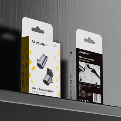 9. Wozinsky WAYGS1 USB-C-Adapter für Garmin Smartwatch - Grau