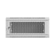 17. LANBERG Wandregalschrank 19" 4HE 600x600 GRAU PERFORIERT TÜR (BAUFLAUF)