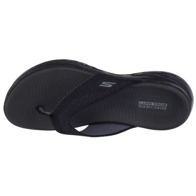 3. Skechers On The Go 600 - Flourish 140703-BKGY Schwarz 36