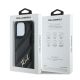 8. Karl Lagerfeld Diagonal Quilted Script Hülle für iPhone 15 Pro Max – Schwarz