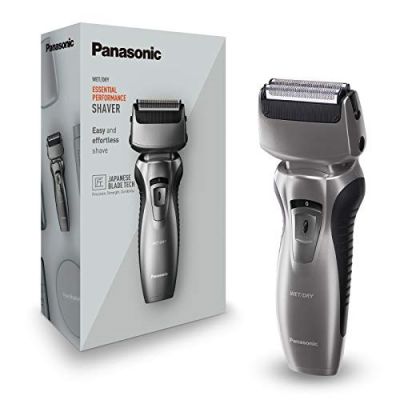 2. Panasonic ES-RW33 Folienrasierer-Trimmer, Schwarz, Silber