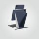 5. AmazingThing Matte Pro Mag Folio Hülle mit Ständer für iPad Air 11" M3/M4 (2025/2026) - Blau