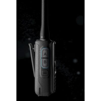 3. Baofeng UV-5R EU MINI USB-C Bluetooth VHF UHF Flugfunkgerät Grün (15cm Antenne)