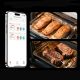 6. Meatmeet X Pro Küchenthermometer mit Bluetooth-/WLAN-App für Grill, Backofen und Smoker – Schwarz