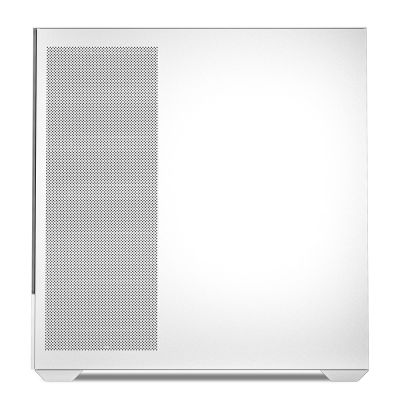 6. Sharkoon MK6 RGB Micro-ATX Computergehäuse, 1x Glas, Weiß