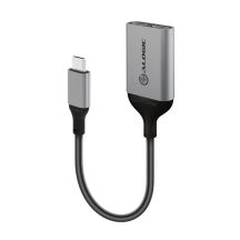 Alogic Adapter USB-C -> 2x USB-C St/2xBu 10cm Space Grau