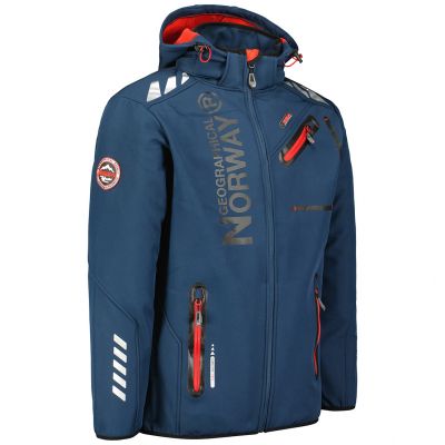 3. Geographical Norway Softshell ROYAUTE DB MARINEBLAU ROT HERREN 068 (WY2001H/GN/Marineblau / Rot)