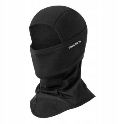 ROCKBROS gefütterte Sturmhauben, 2er-Pack, schwarz
