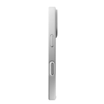 6. Puro Gradient MagSafe Silikonhülle für iPhone 16 Pro – Silber