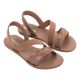 Ipanema Damen-Sandalen, Modell Vibrant Sandal Fem, modisch und bequem, braunes Gummi