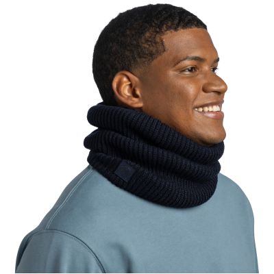 4. Halswärmer Buff Rutger Neckwarmer – Navy, Größe: M