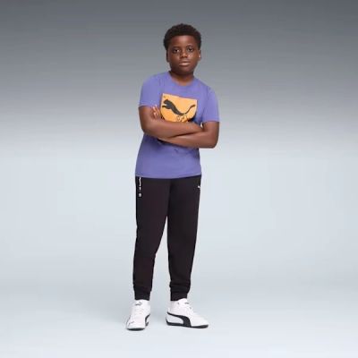 2. Puma BMW MMS Kinder-Jogginghose Schwarz Bequemer Sportlicher Stil