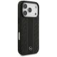 4. Mercedes Leather Laurel Leaves Stripes MagSafe Case für iPhone 17 Pro - Schwarz